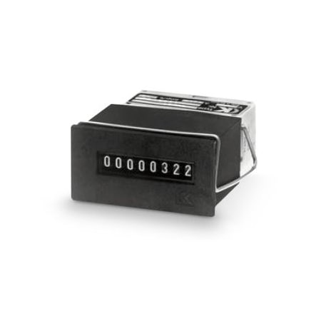 Trumeter 8D Elemech Spring clip 24VDC 25cps Electromechanical Counter B1820/24VDC/25CPS